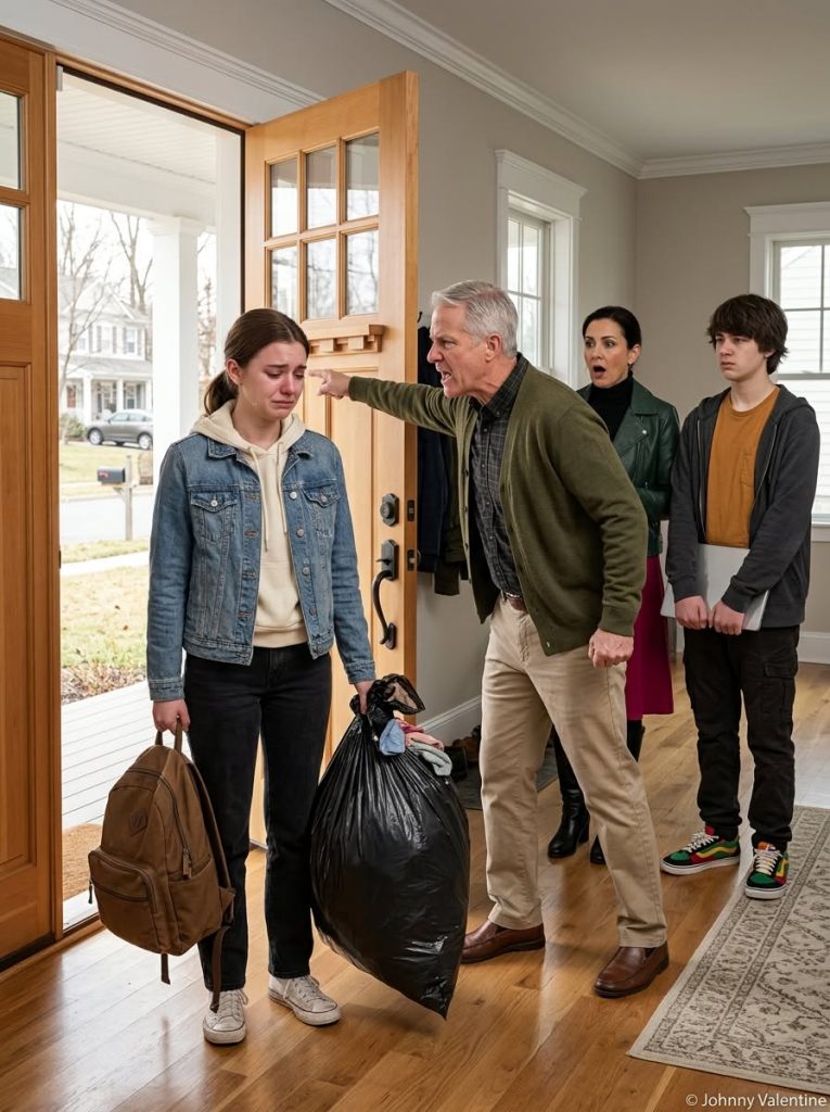 HE THREW OUT THE WRONG GRANDDAUGHTER